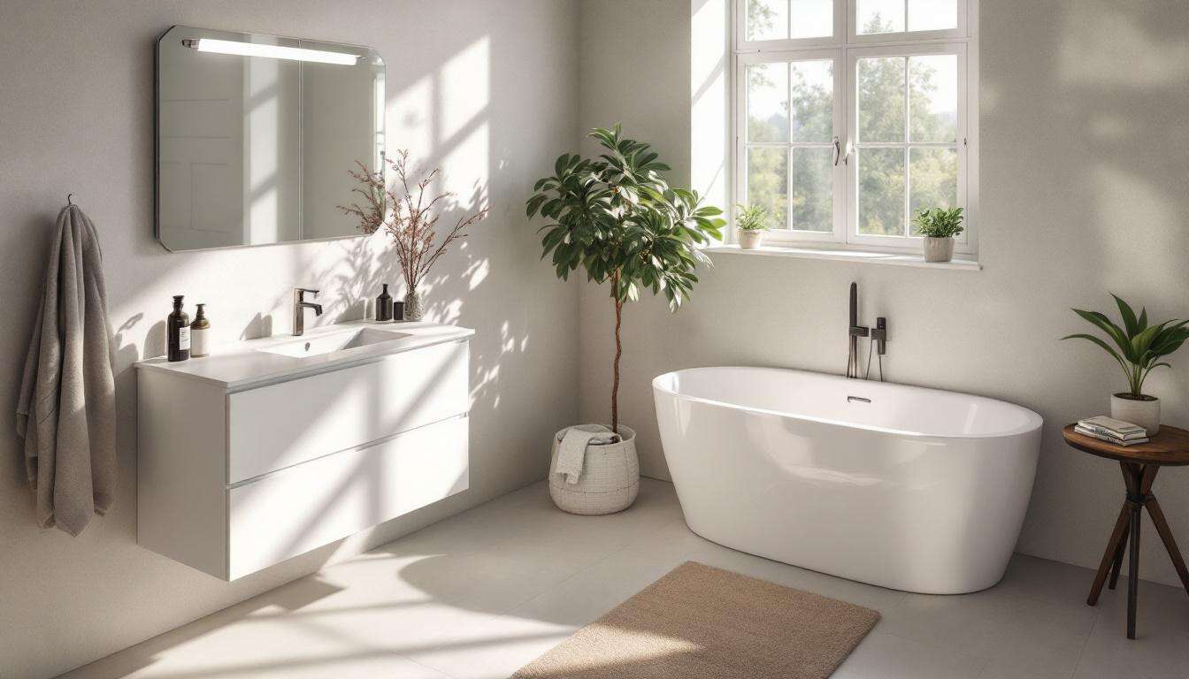 Dites adieu aux meubles blancs dans votre salle de bain, voici LA couleur qui s'impose en 2026