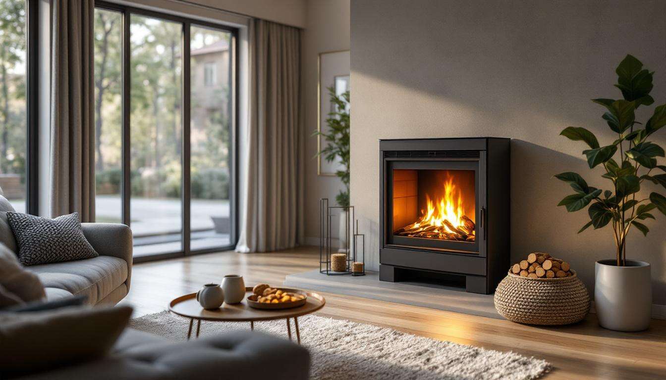 Des granulés de bois dans un poêle ou une cheminée : cet accessoire qui booste la chaleur et réduit la consommation !