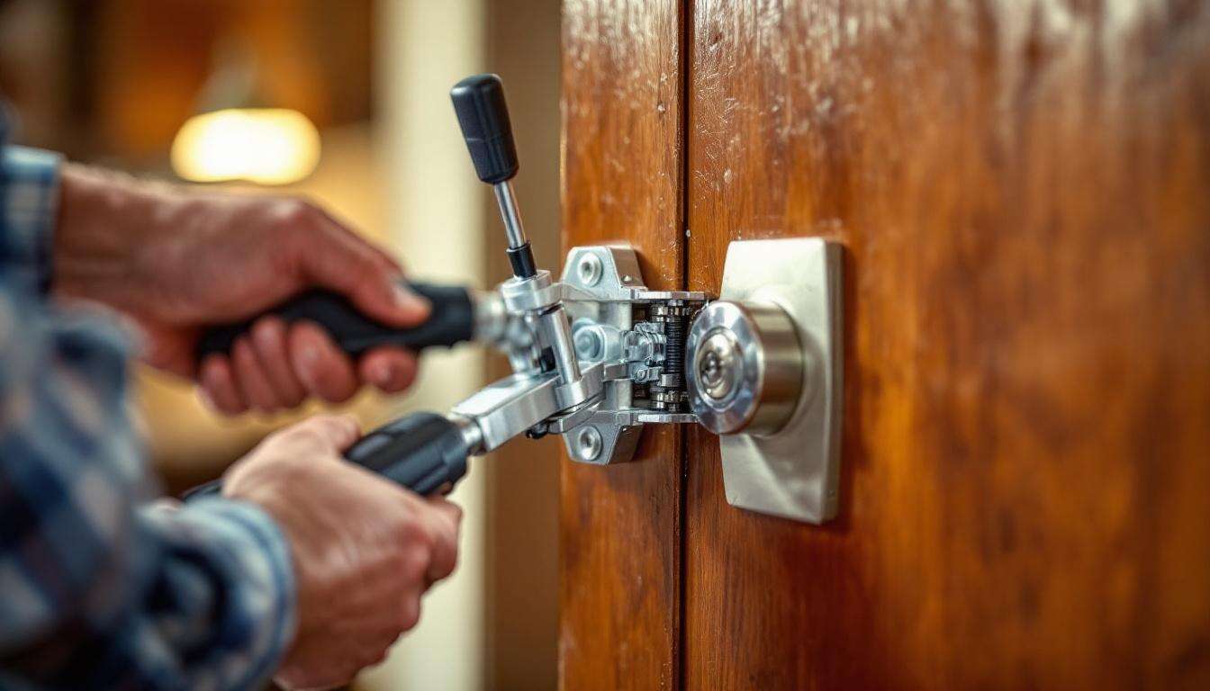 Fini la porte qui racle le sol : cette astuce rapide relève la plupart des battants sans les poncer
