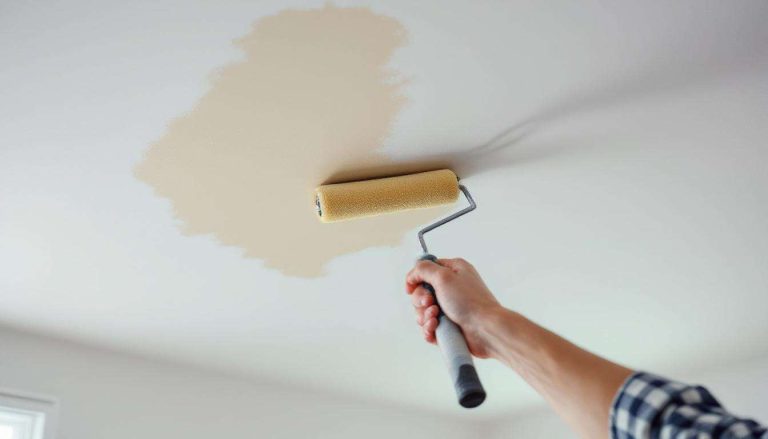 La technique rapide des bricoleurs pour faire disparaître une fissure au plafond sans gros travaux