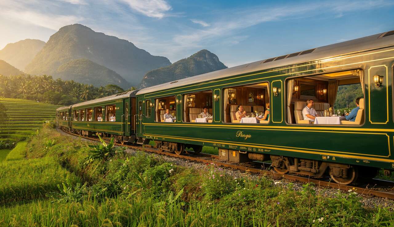 À quoi ressemble la première croisière ferroviaire de luxe au Vietnam ?
